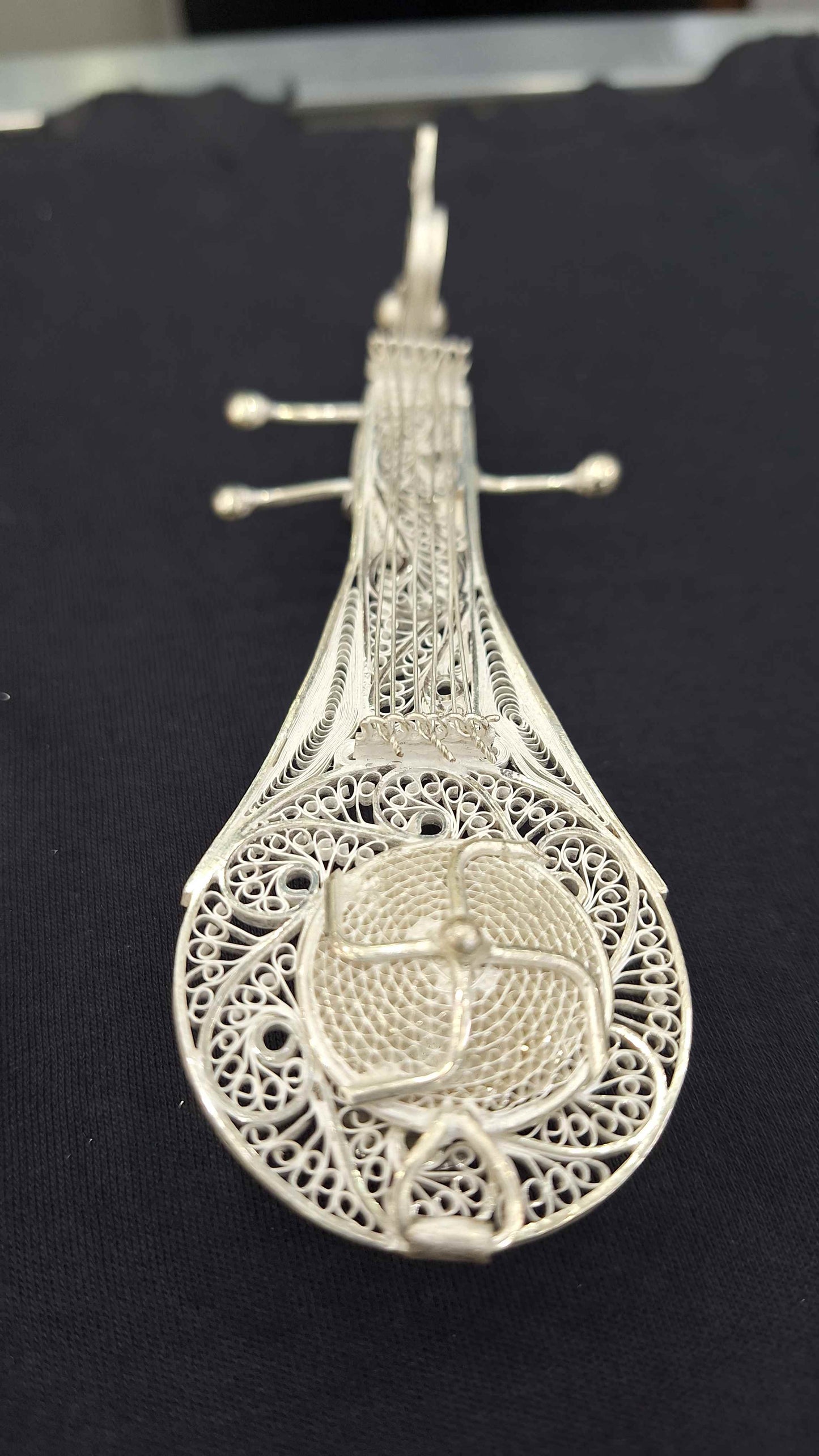 Sudarshan Veena Filigree Pendant