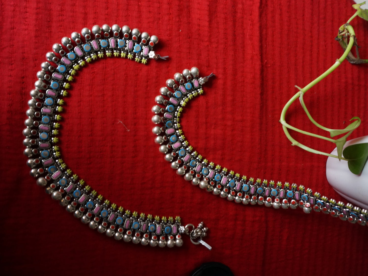 92.5 Pure Silver payal/Anklets – Signature Heritage Luxury