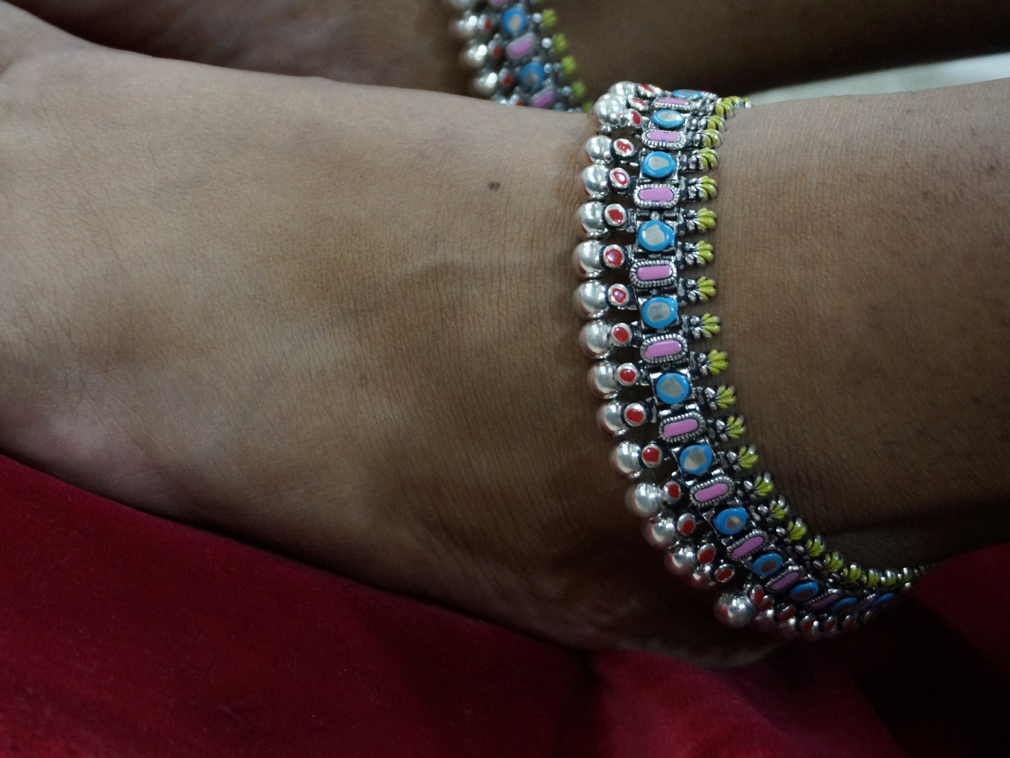 92.5 Pure Silver payal/Anklets – Signature Heritage Luxury