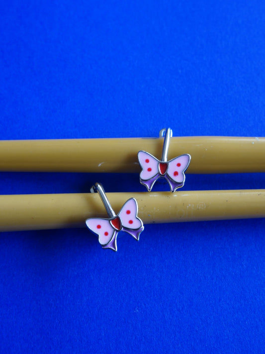 Rosy Flutter Hoops