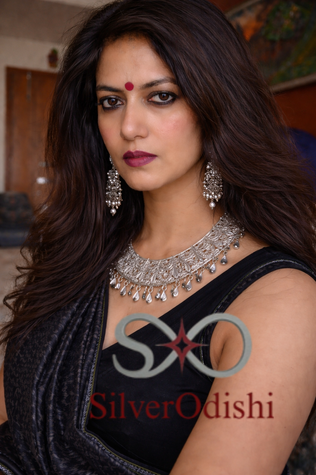 Rupanjali Filigree Choker Set