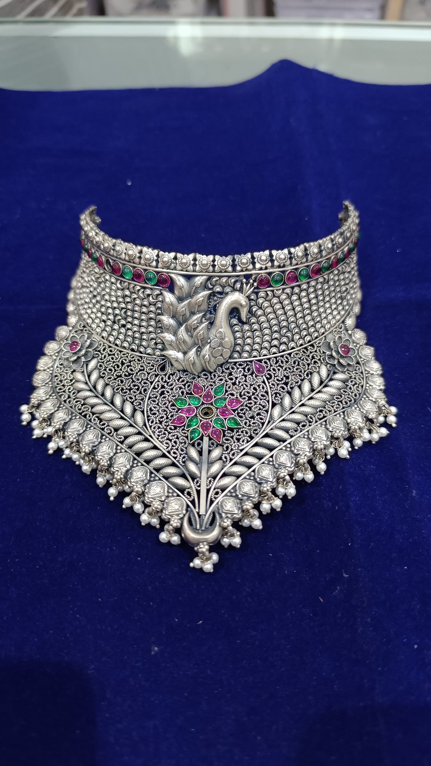 Mayuri Choker in 92.5 sterling silver