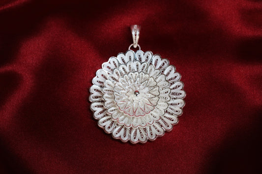 Tarakasi Grace Pendant in 92.5 pure silver