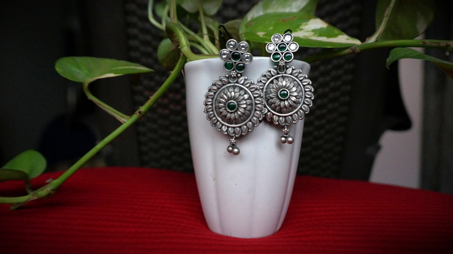 signature piece Eternal Bloom in 92.5 pure silver
