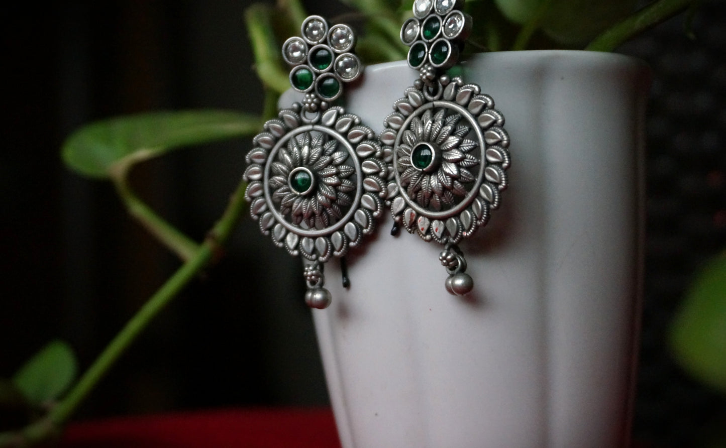 signature piece Eternal Bloom in 92.5 pure silver