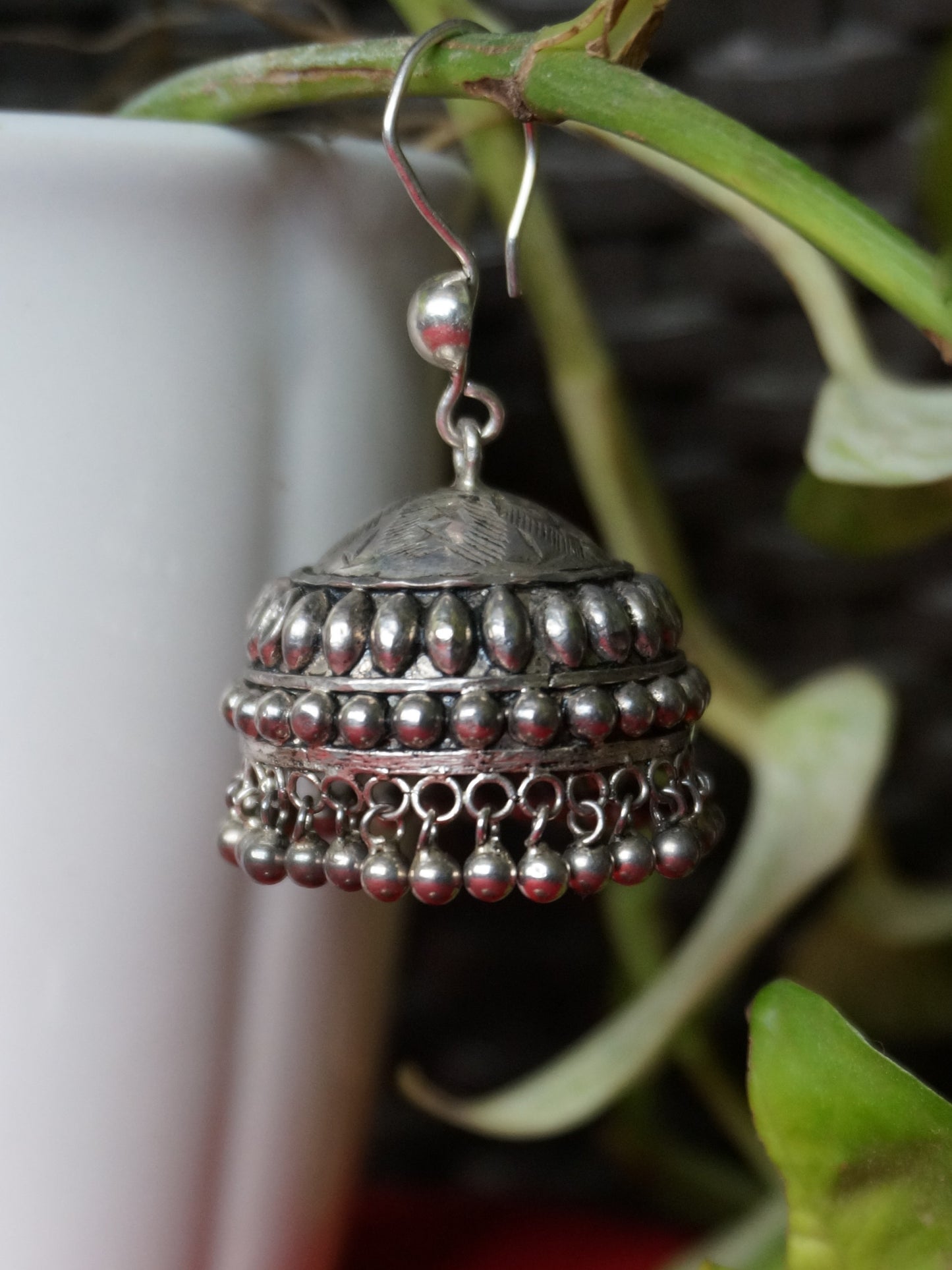 Rustic Bell Jhumkas/ Earing