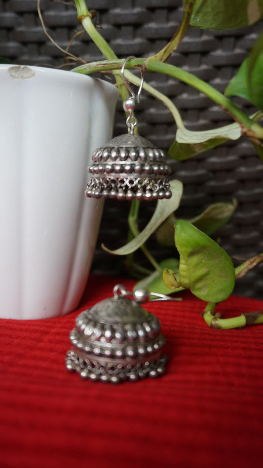 Rustic Bell Jhumkas/ Earing