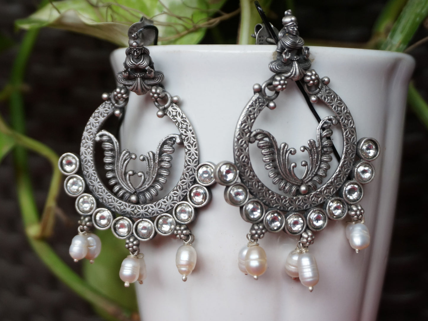Chandni Pearl Drop Earrings