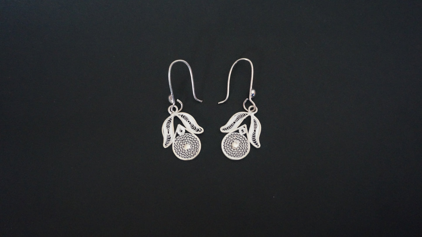 Leaf & Lattice Earrings