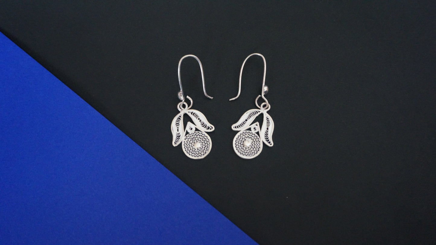 Leaf & Lattice Earrings