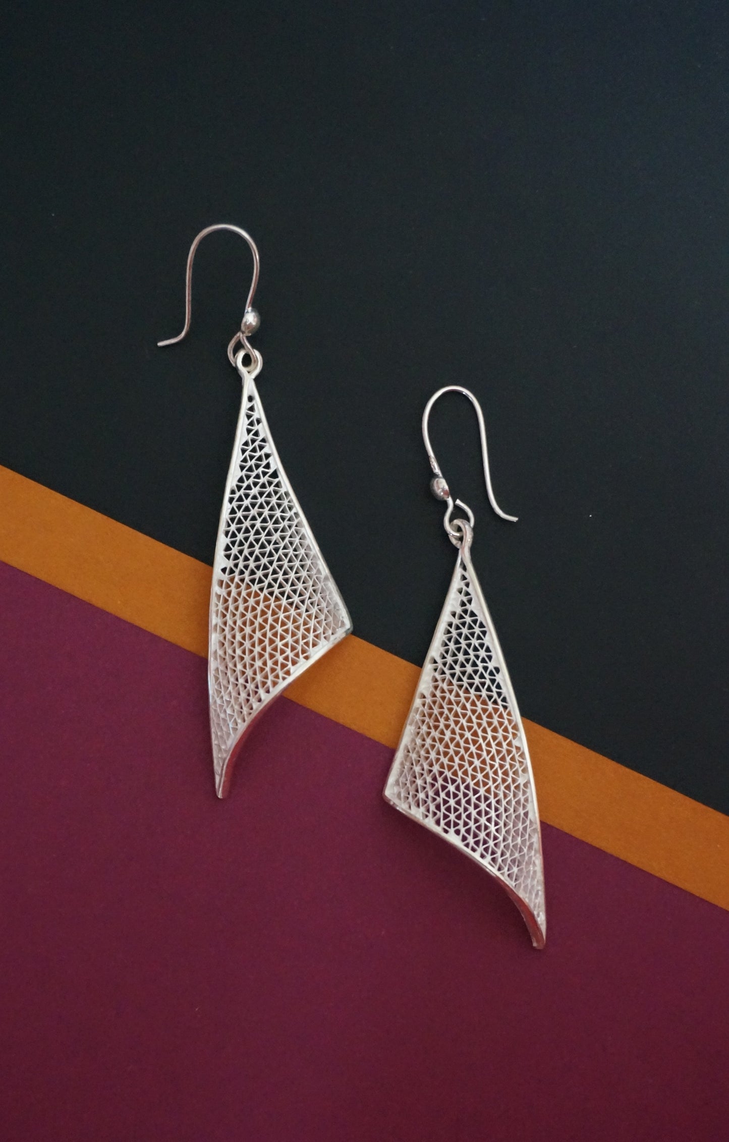 Cuttack Vira Filigree Earrings