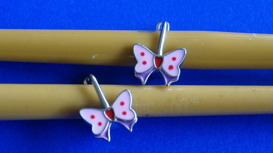 Rosy Flutter Hoops