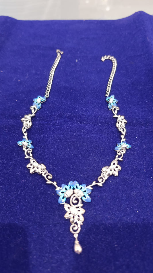 Bluebell Cascade Necklace